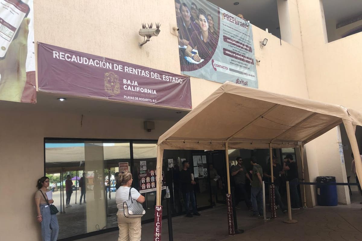 SAT reporta que solo el 44% de los automovilistas cumplió con la revalidación de tarjeta de circulación en Rosarito