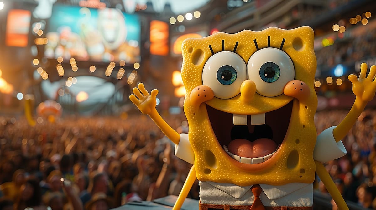 Bob Esponja se prepara para conquistar el Super Bowl 2024 con su actuación estelar.