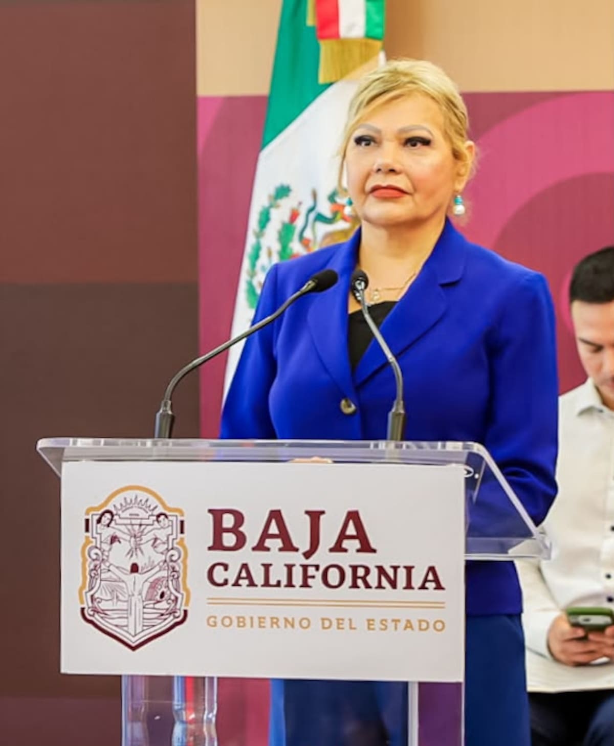 La fiscal general del Estado, María Elena Andrade Ramírez, informó que actualmente se mantiene abierta una carpeta de investigación por feminicidio en contra de Gustavo “N”,│Foto: Cortesía