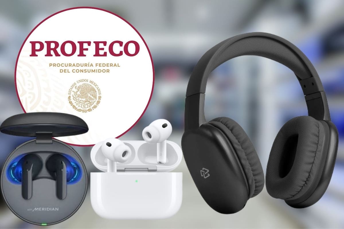 Profeco analiza todas las marcas de audífonos y concluye que Apple, LG, Technics y STF destacan en pruebas de calidad, durabilidad y nitidez en sonido