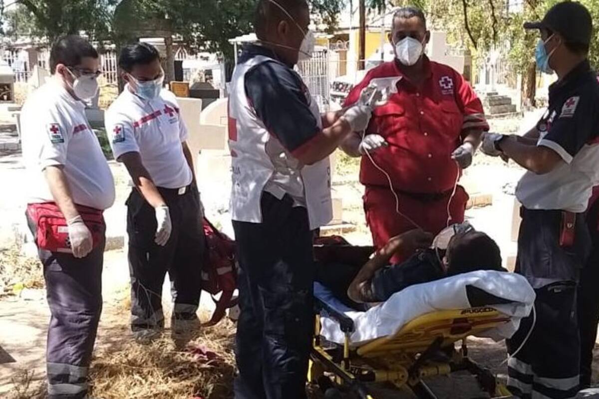 Hombre cae por sobredosis en panteón