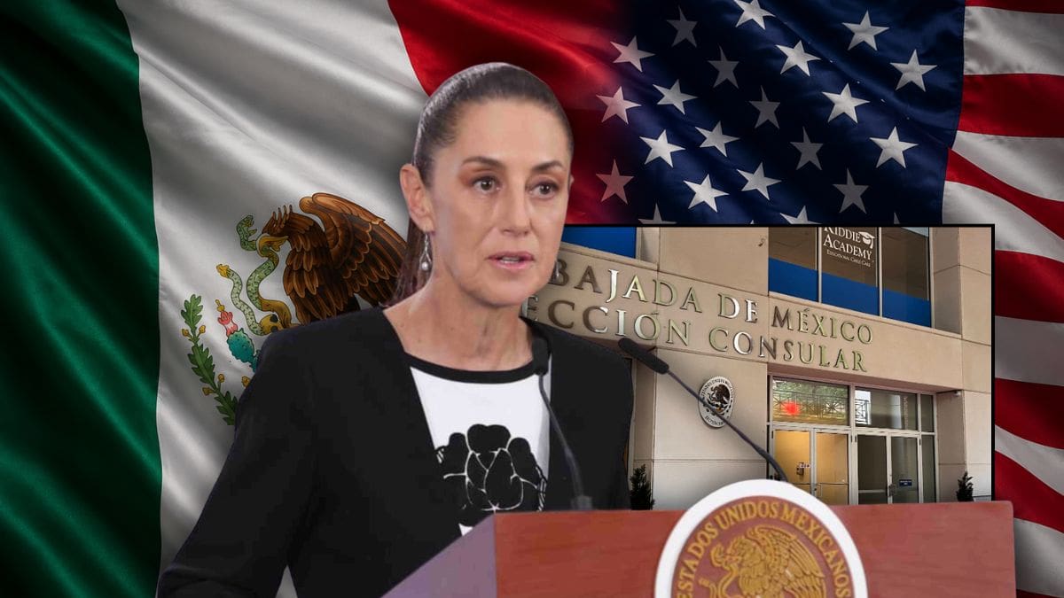 Claudia Sheinbaum rechaza acusaciones de EEUU contra consulados mexicanos y asegura que solo protegen a migrantes ante redadas y detenciones, tras reporte de CBS News sobre revisión de oficinas consulares