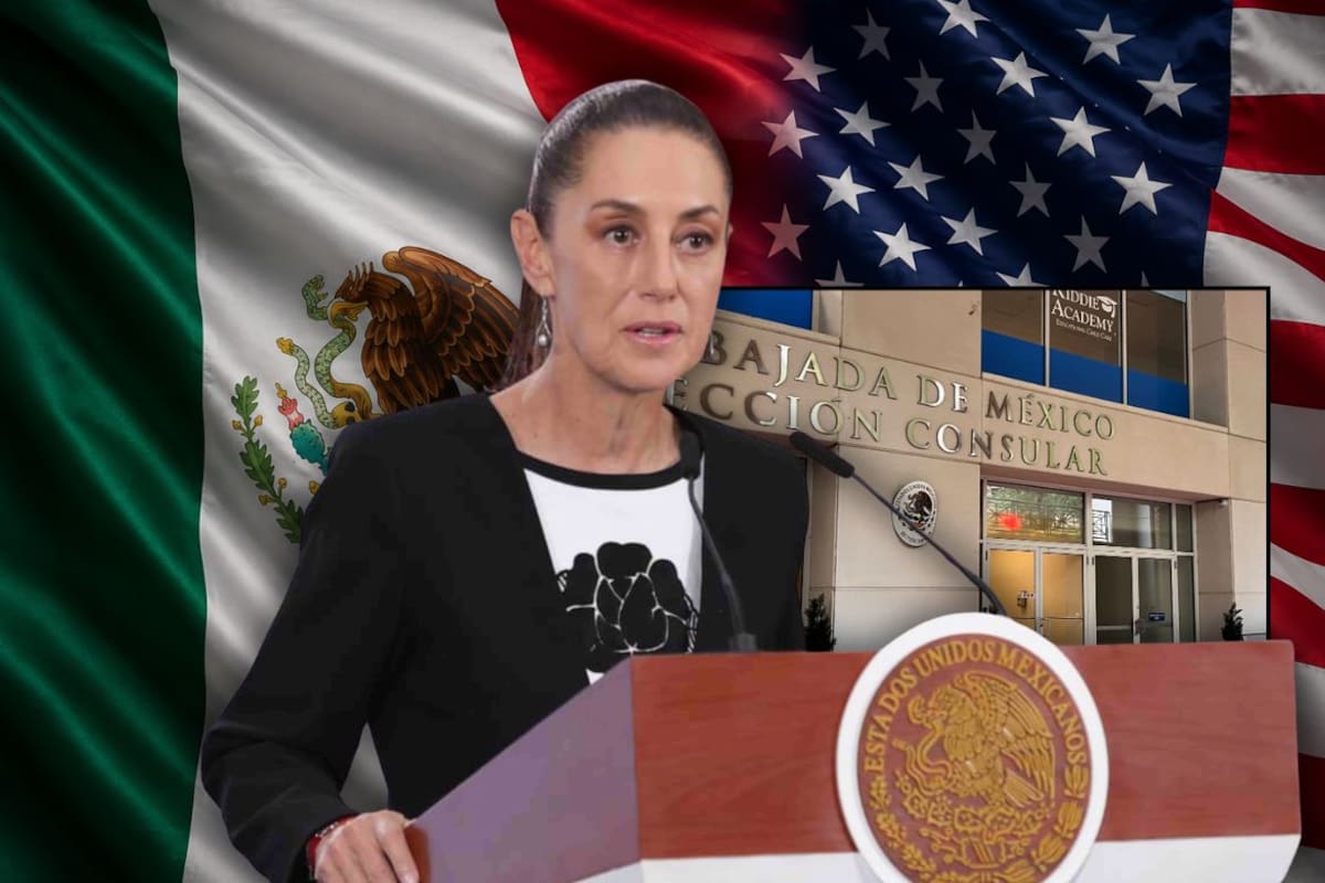 Claudia Sheinbaum rechaza acusaciones de EEUU contra consulados mexicanos y asegura que solo protegen a migrantes ante redadas y detenciones, tras reporte de CBS News sobre revisión de oficinas consulares