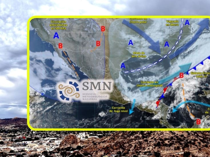 Lluvias y fuerte onda de calor ‘golpearán’ estas ciudades viernes y sábado: estados del Norte serán ‘sofocados’ por temperaturas de 45 °C, mientras caerán chubascos de 25 a 50 mm y vientos con rachas de hasta 80 km/h en el Sur