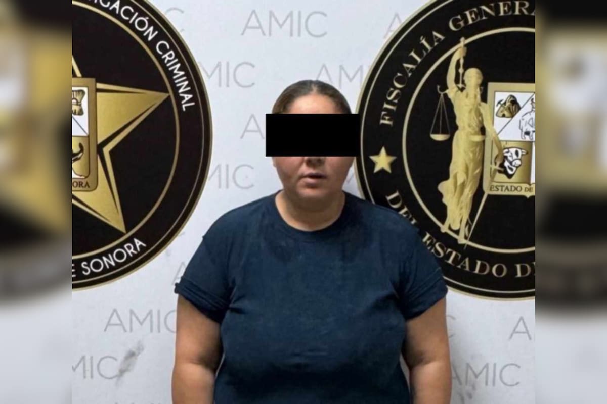 Capturan en Hermosillo a mujer implicada en homicidio de su esposo