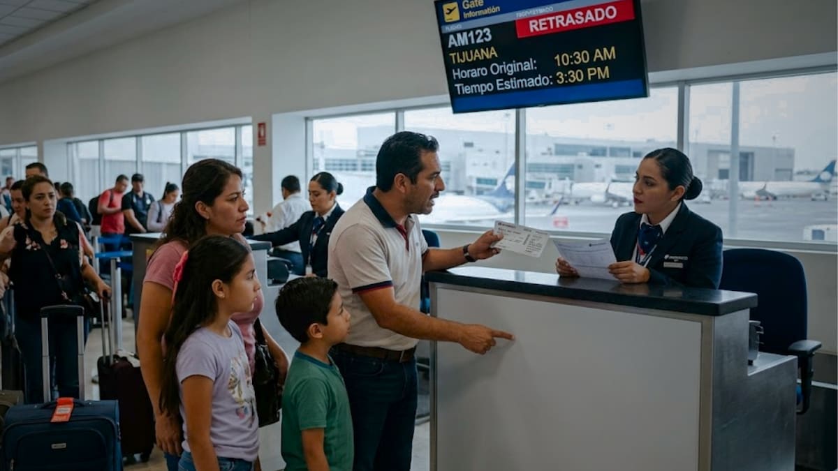 Multarán con hasta más de 6 millones 300 mil pesos a todas las aerolíneas que no reembolsen boletos ni paguen una indemnización mínima del 25% si el vuelo se retrasa más de 4 horas