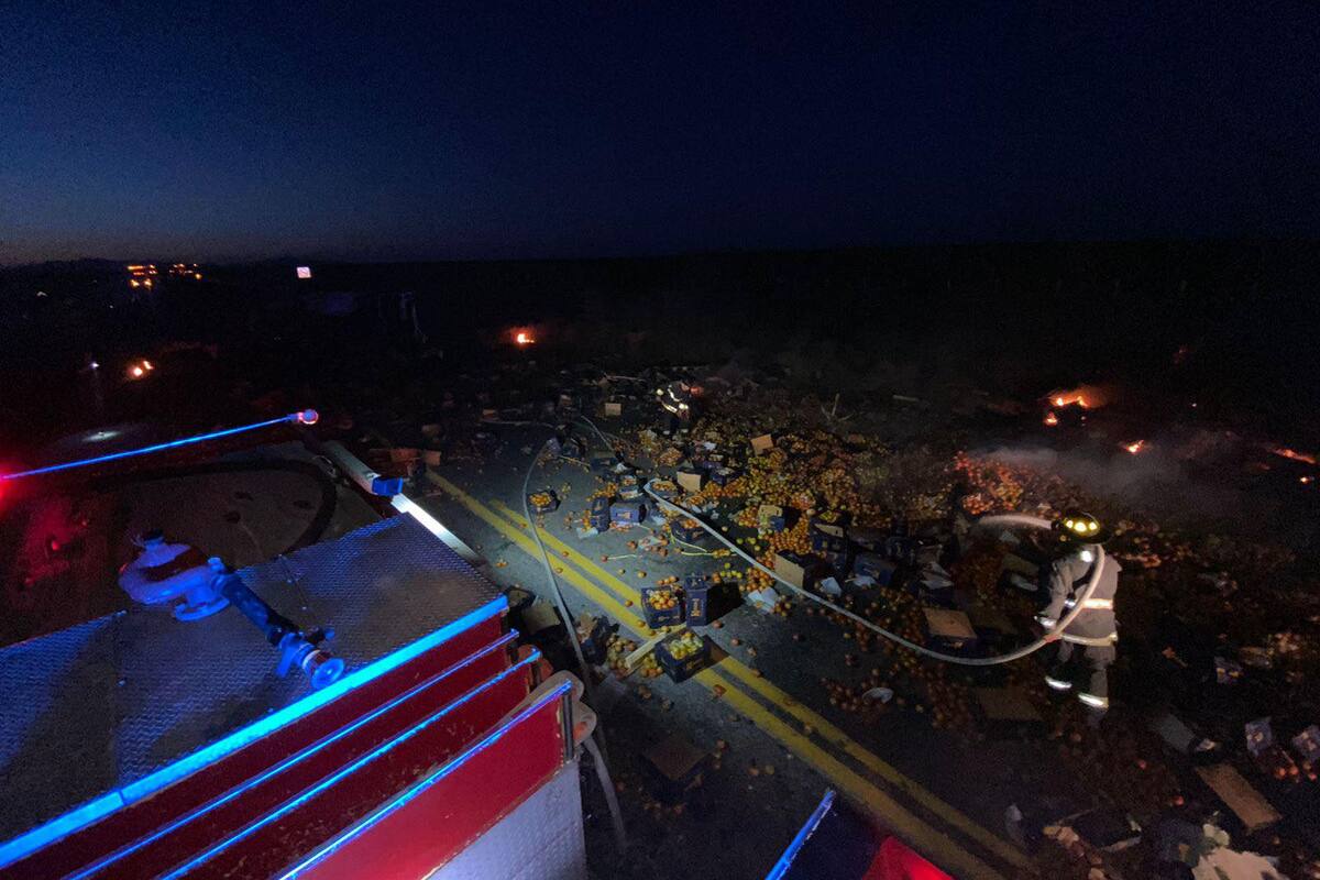 Grave accidente entre dos tractocamiones deja una persona herida