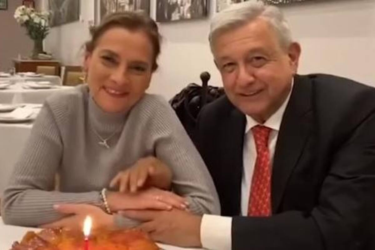 No llega al tostón: AMLO celebra cumpleaños de Beatriz Gutiérrez Müller en restaurante