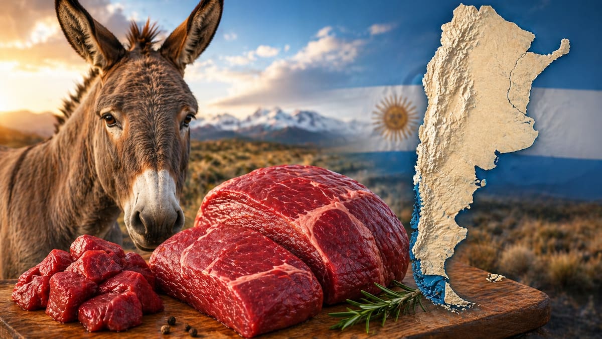 Agotaron toda la carne de burro en día y medio en una carnicería de Argentina y el productor ya prepara más: la polémica sobre si es legal, cuánto cuesta y a qué sabe la alternativa más barata a la carne de res