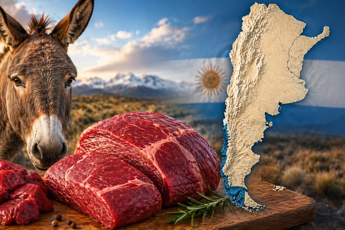 Agotaron toda la carne de burro en día y medio en una carnicería de Argentina y el productor ya prepara más: la polémica sobre si es legal, cuánto cuesta y a qué sabe la alternativa más barata a la carne de res