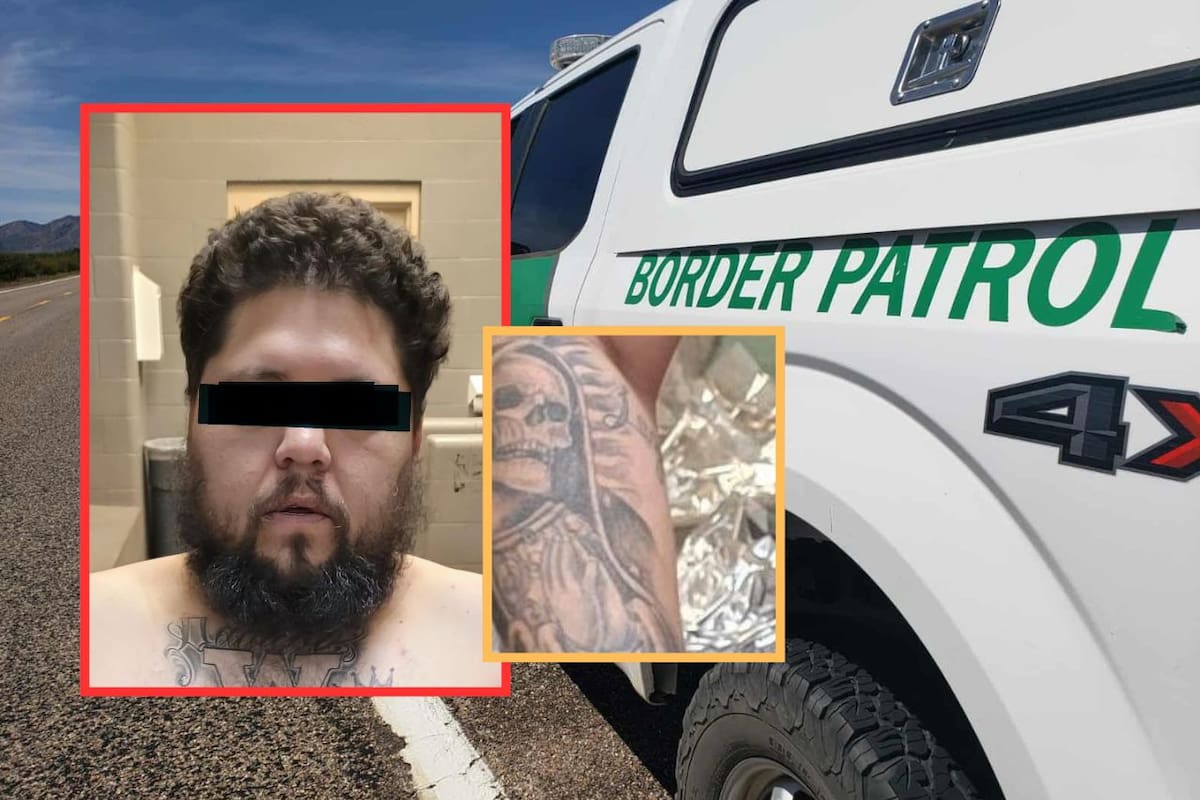 Patrulla Fronteriza captura en Arizona a pandillero intentando reingresar a EEUU