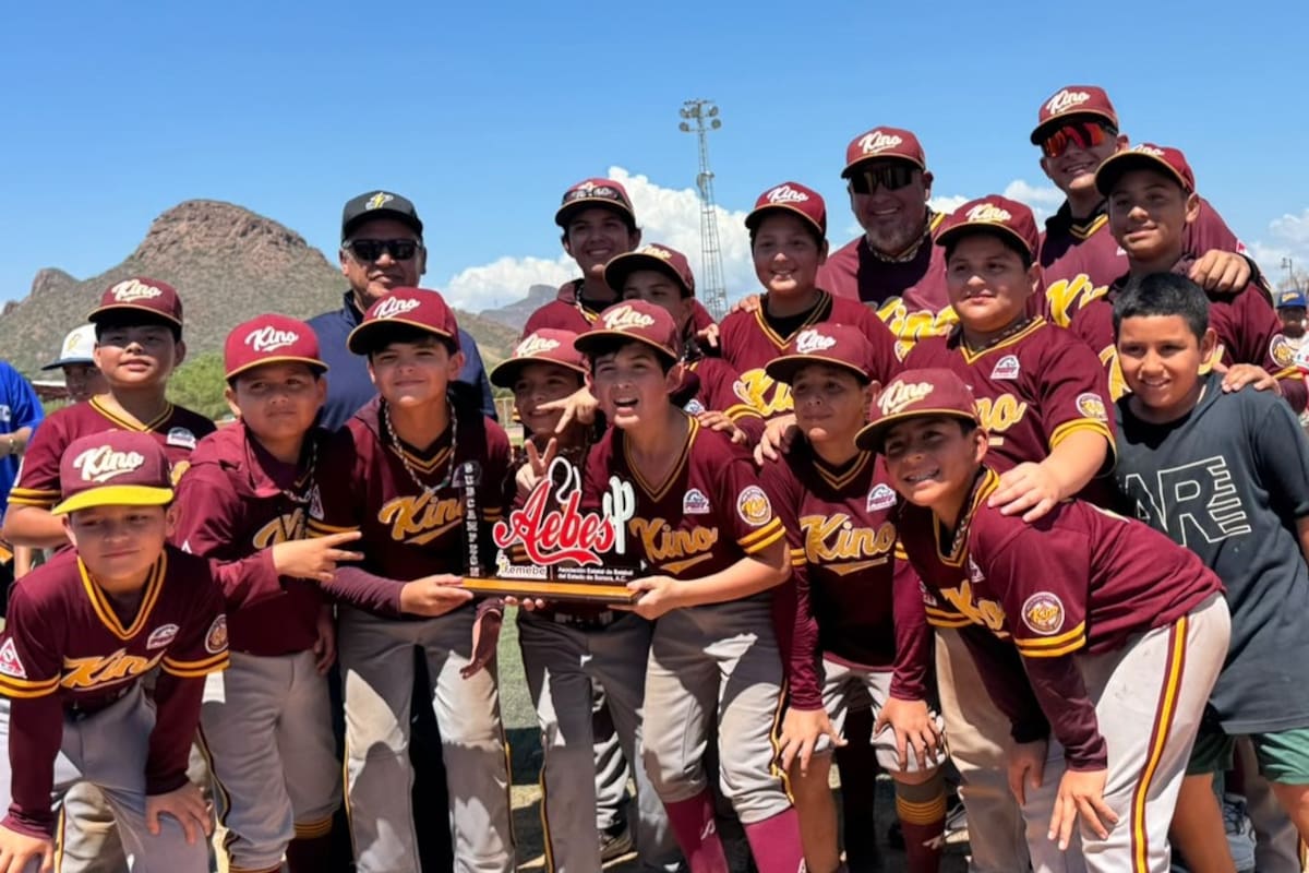 Brilla Liga Cucapah en Estatal de Beisbol Infantil “Fiestas Patrias”