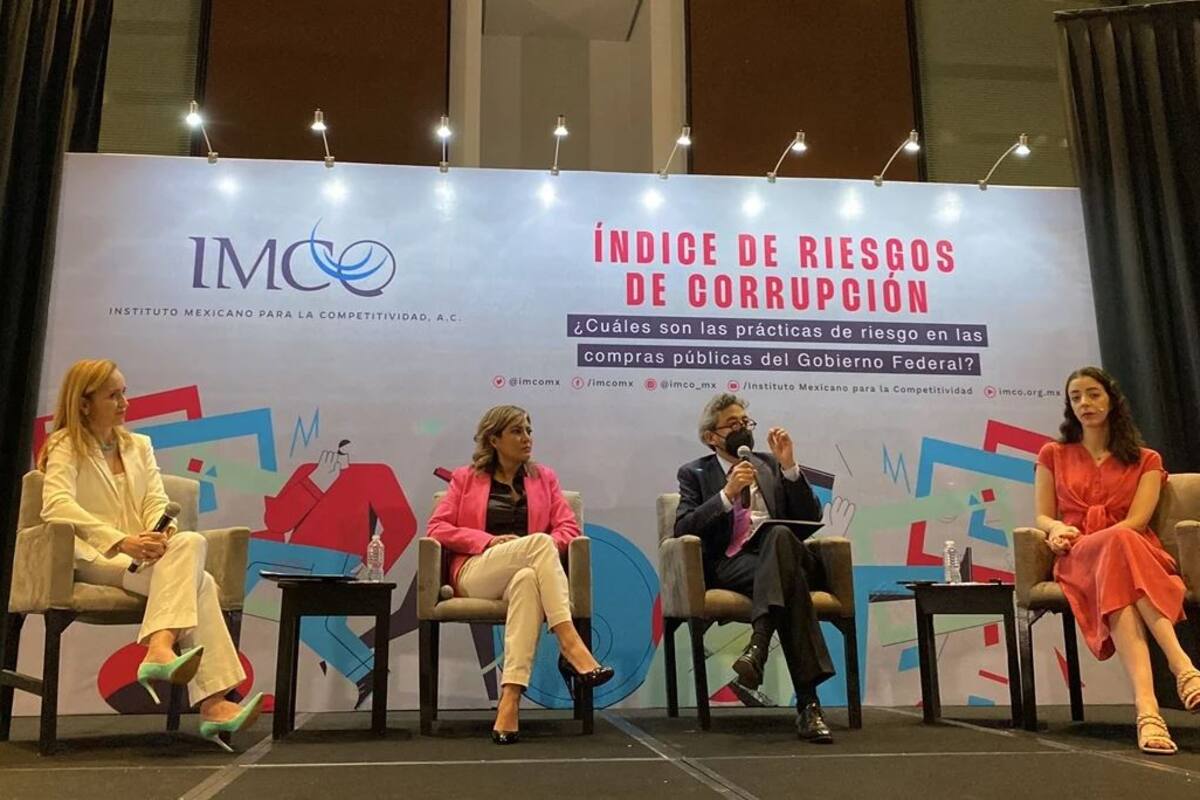 Existe riesgo "muy alto" de corrupción en instituciones a nivel federal: IMCO