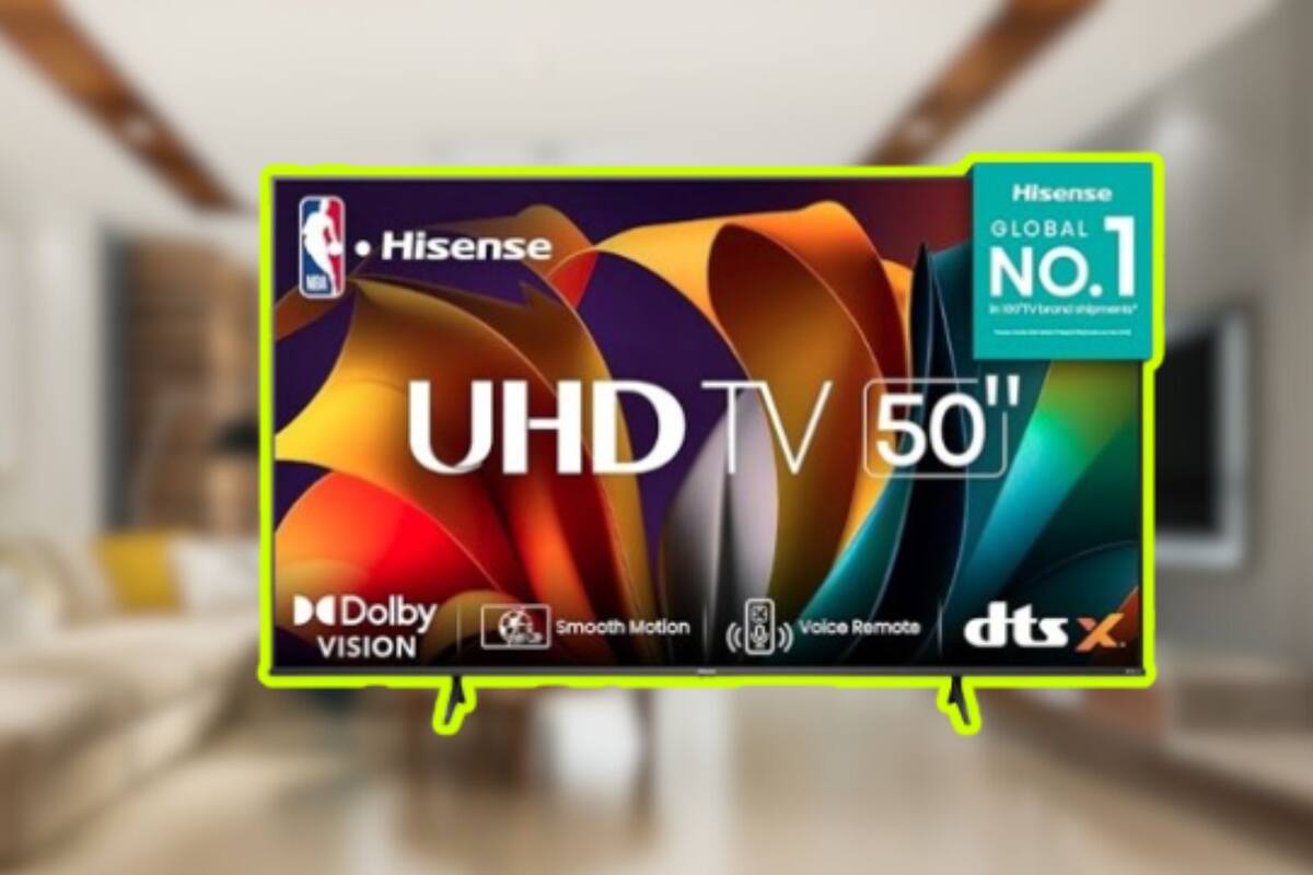 ¡Ofertón en Amazon! Pantalla Hisense de 50 pulgadas con casi 40% de descuento