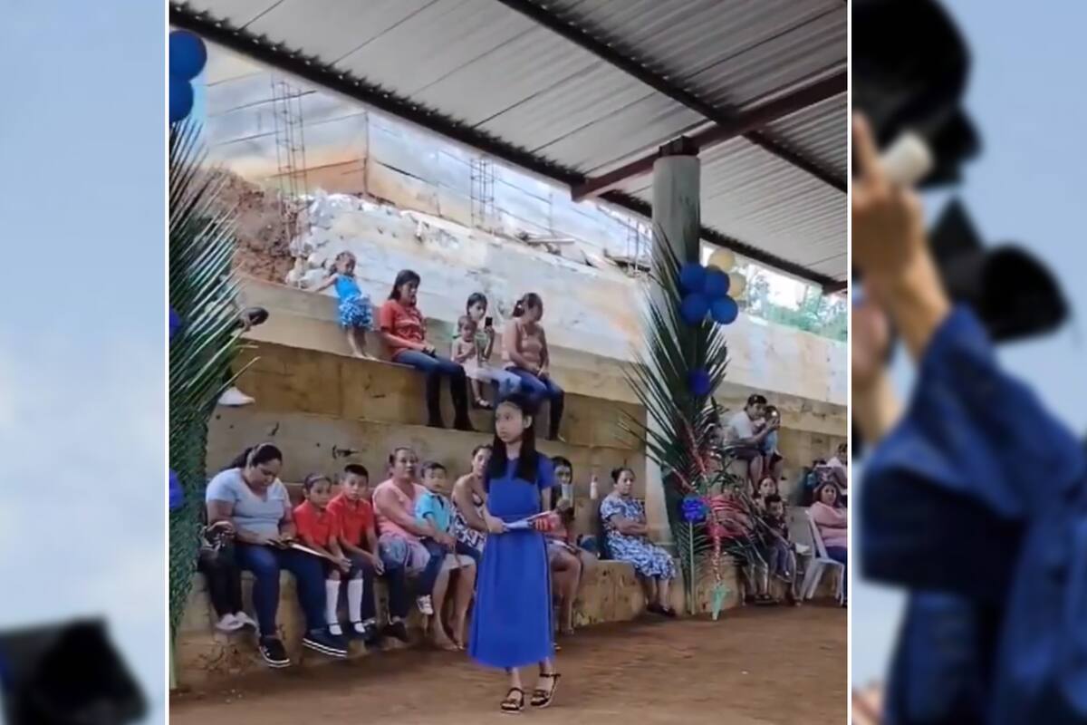 Se viraliza graduación de UNA sola alumna, ¿qué se sabe?
