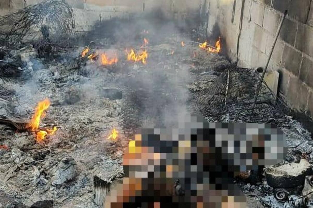 Hallan cuerpo calcinado en un baldío
