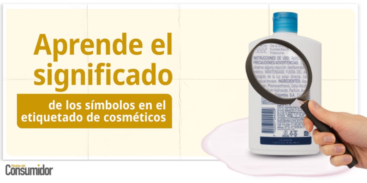 Significado de los símbolos en el etiquetado de cosméticos. / PROFECO - Revista del Consumidor.