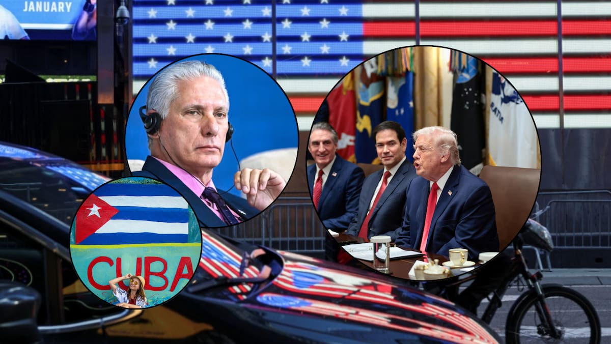 Trump advierte posible colapso tras corte de petróleo venezolano, pero Cuba afirma que no cederá. Foto: Reuters, Canvas,