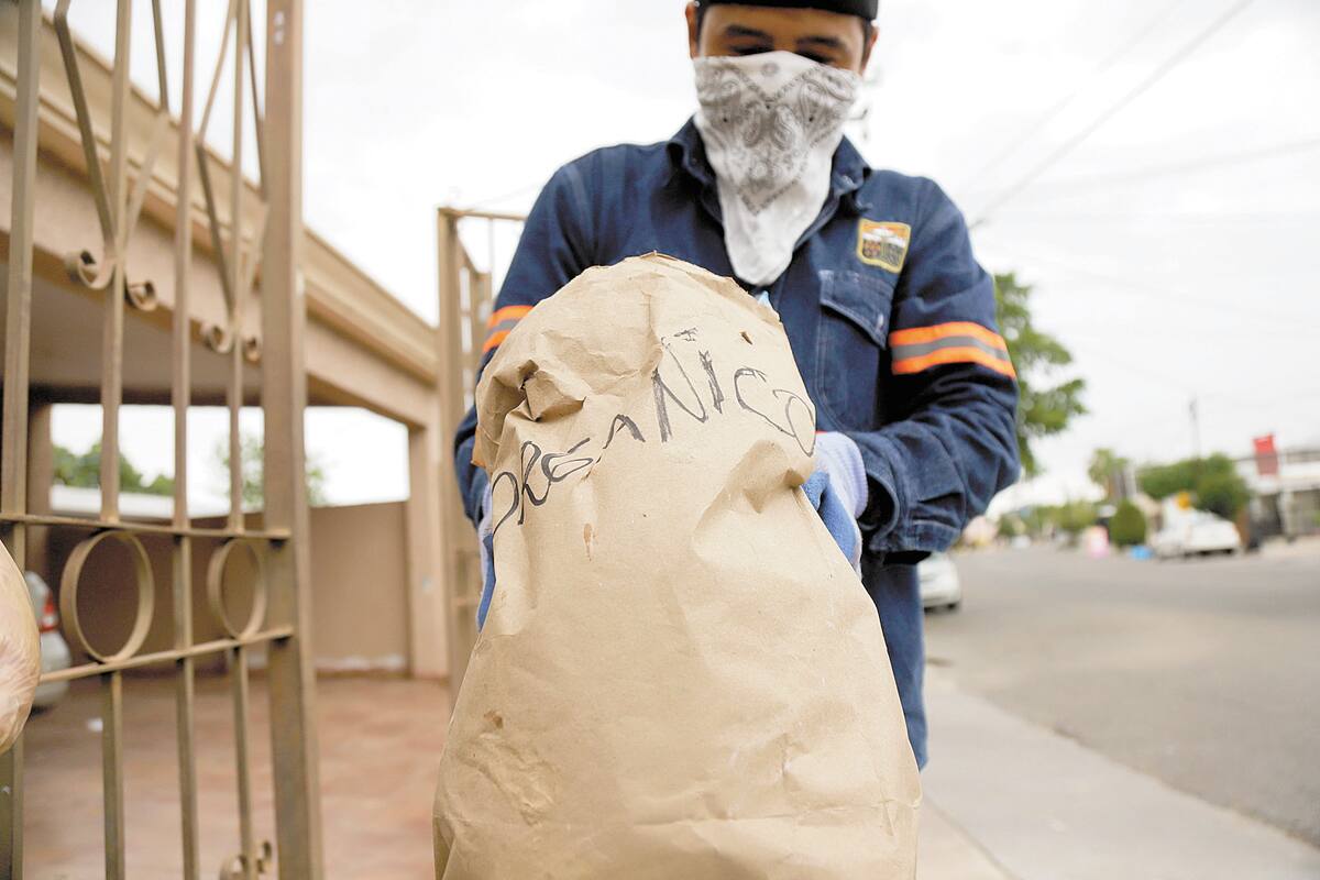 Con triple bolsa, así deben tirarse desechos sanitarios