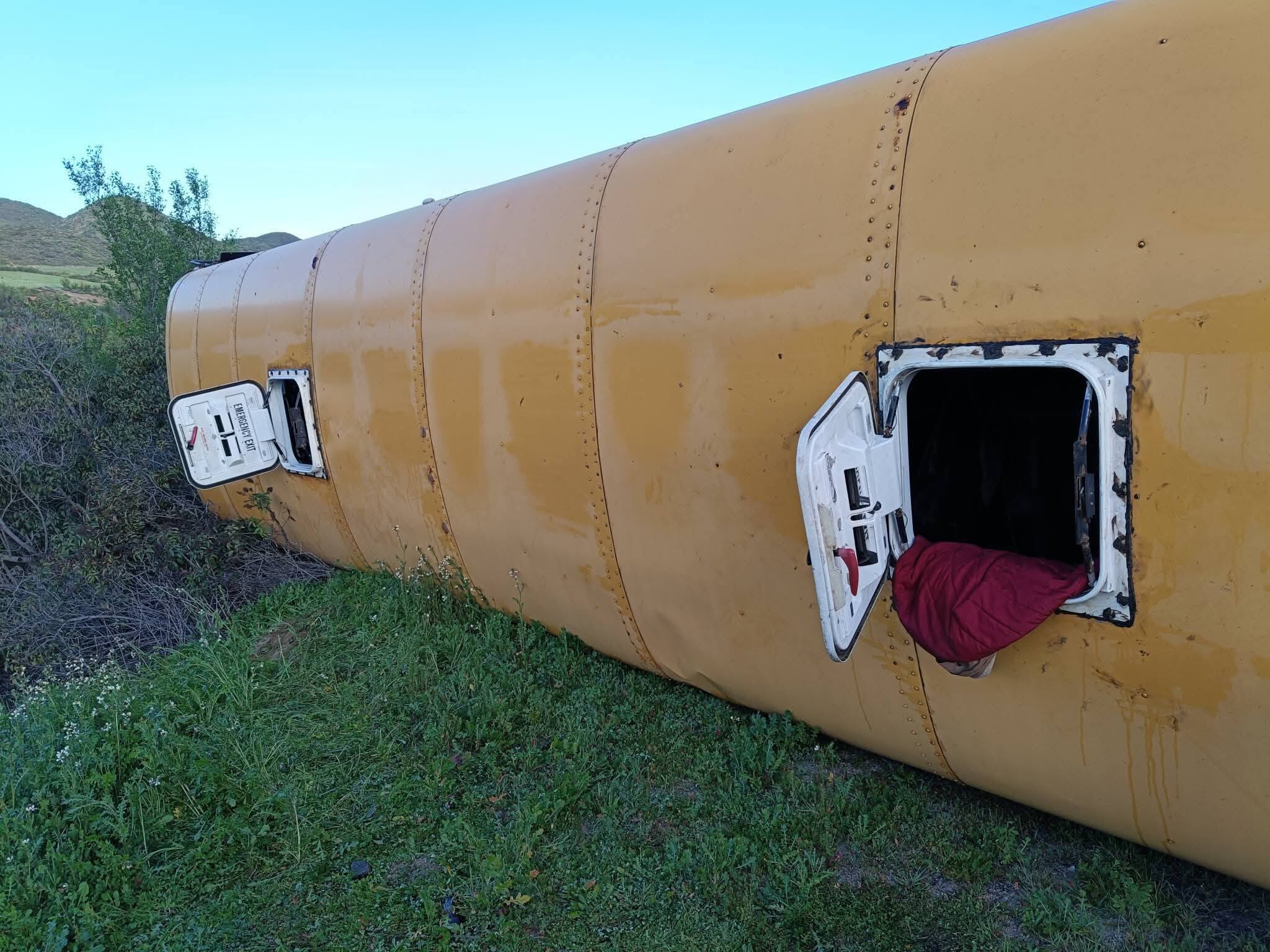 El accidente ocurrió alrededor de las 6:00 horas del lunes 19 de enero. Foto: Cortesía