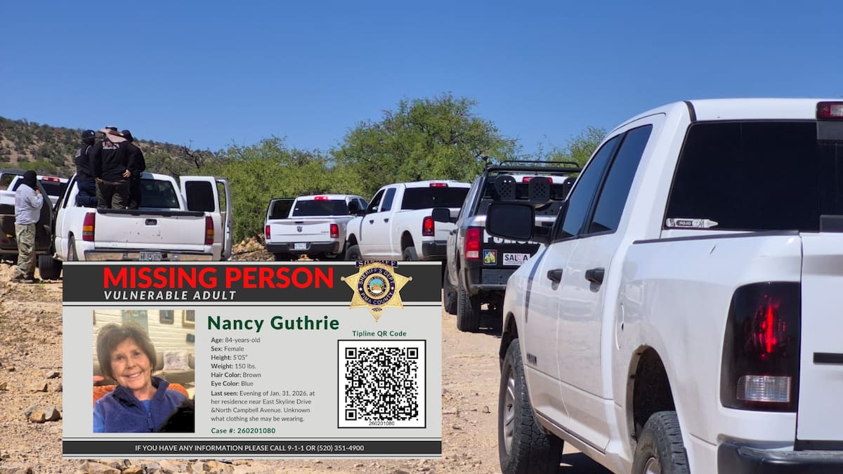 FGJE descarta indicios de la presencia de Nancy Guthrie en Sonora