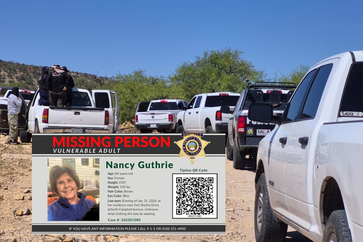FGJE descarta indicios de la presencia de Nancy Guthrie en Sonora