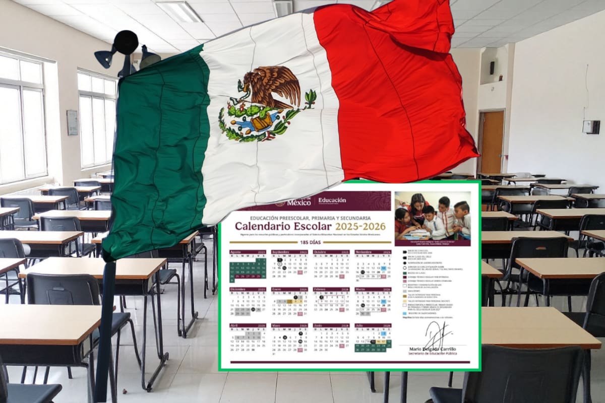 ¿Habrá clases el 24 de febrero, Día de la Bandera? Esto confirmó la Secretaría de Educación Pública y el calendario de la SEP