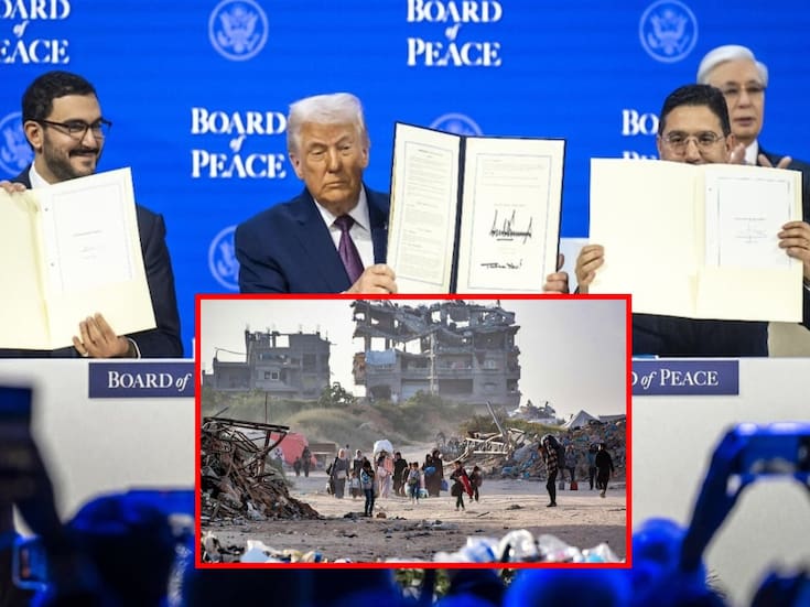 Trump presenta en Davos el plan para la “nueva Gaza”: propone rascacielos, turismo y reconstrucción urbana millonaria bajo una Junta de Paz liderada por Estados Unidos, condicionada al desarme de Hamás, mientras crecen tensiones diplomáticas, divisiones en Europa