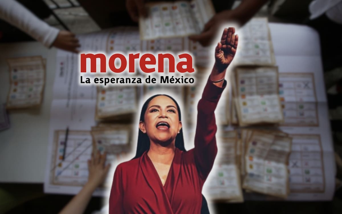 Durante su primer discurso como dirigente nacional, Ariadna Montiel aseguró que su administración no permitirá actos de corrupción dentro de gobiernos emanados de Morena ni tolerará perfiles señalados por irregularidades. Foto: Especial
