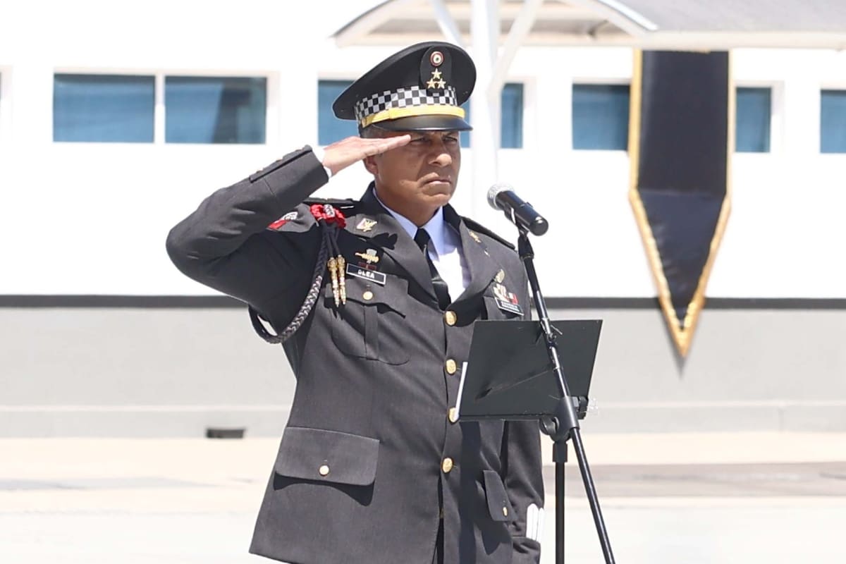 Juan José Olea Serrano toma protesta como nuevo coordinador de la Guardia Nacional en Hermosillo