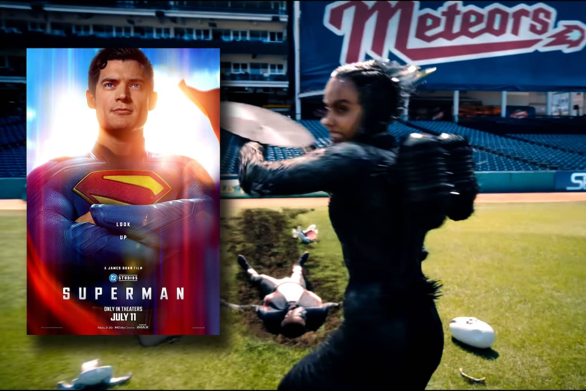 Superman convierte estadio de Grandes Ligas en el campo de batalla más épico del cine en 2025