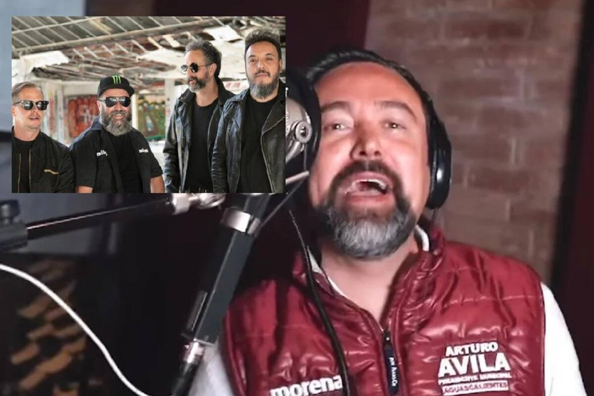 Candidato de Morena niega plagio a Molotov: "Solo usé dos palabras de la canción"