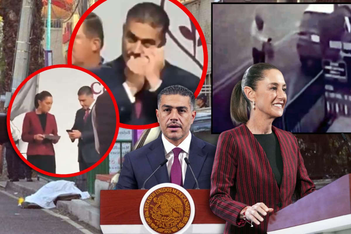 VIDEO: El momento en que García Harfuch informó a Sheinbaum del asesinato de la secretaria particular de Clara Brugada
