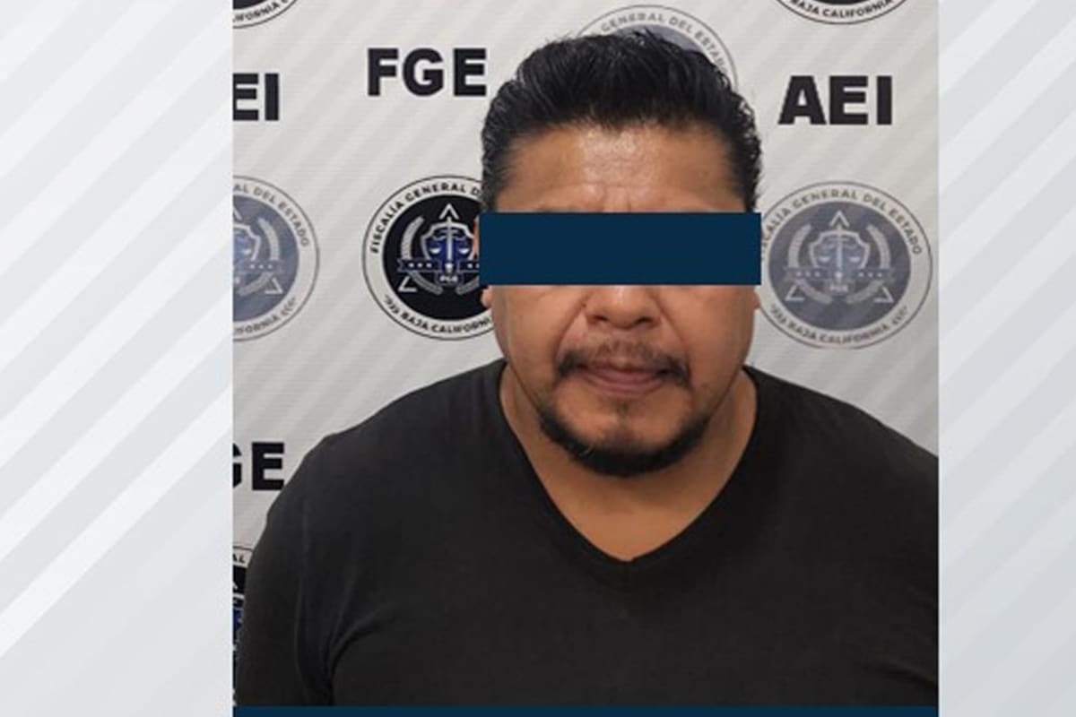 Capturan en Tijuana a sujeto buscado por feminicidio en Puebla