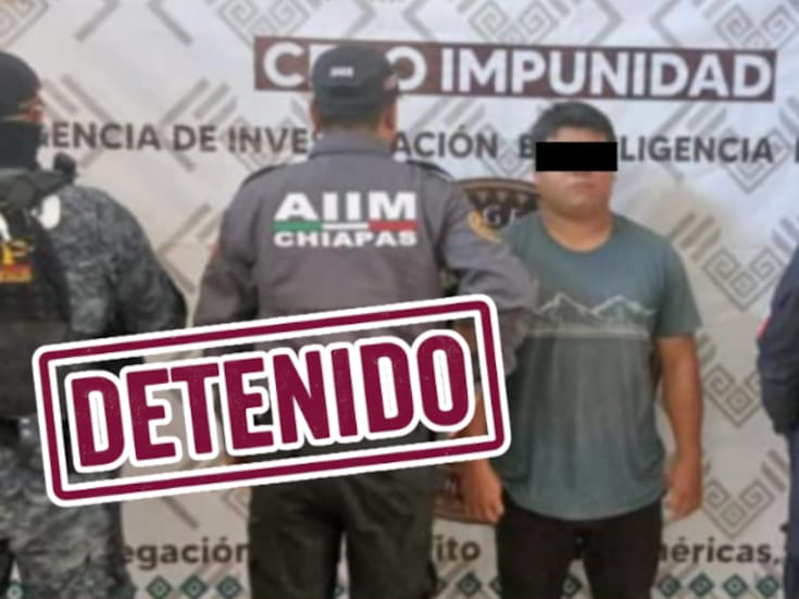 Continuan capturando pederastas en Chiapas, esta vez tocó a Moisés “N”