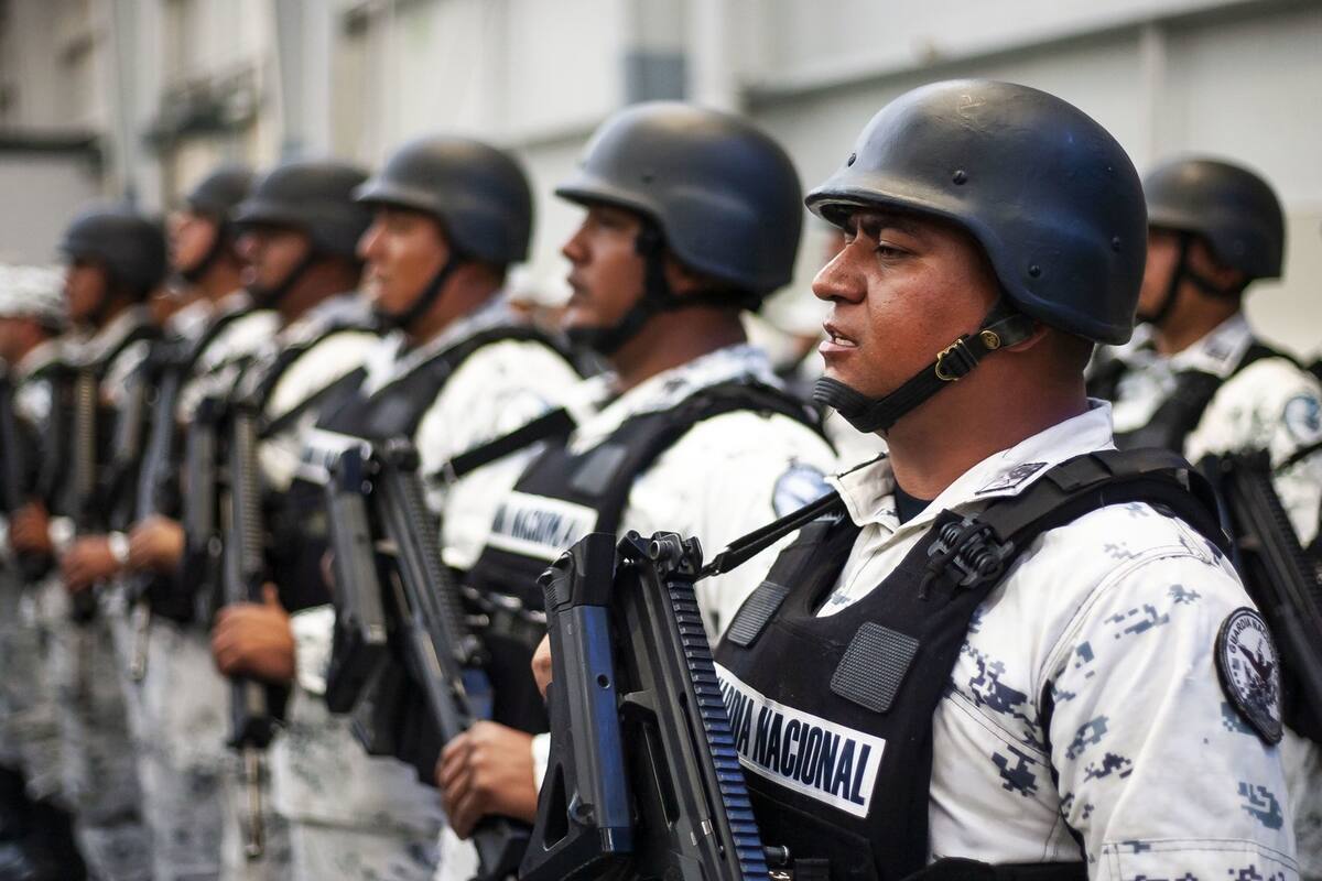 Durante contingencia, GN y Ejército resguardan alimento