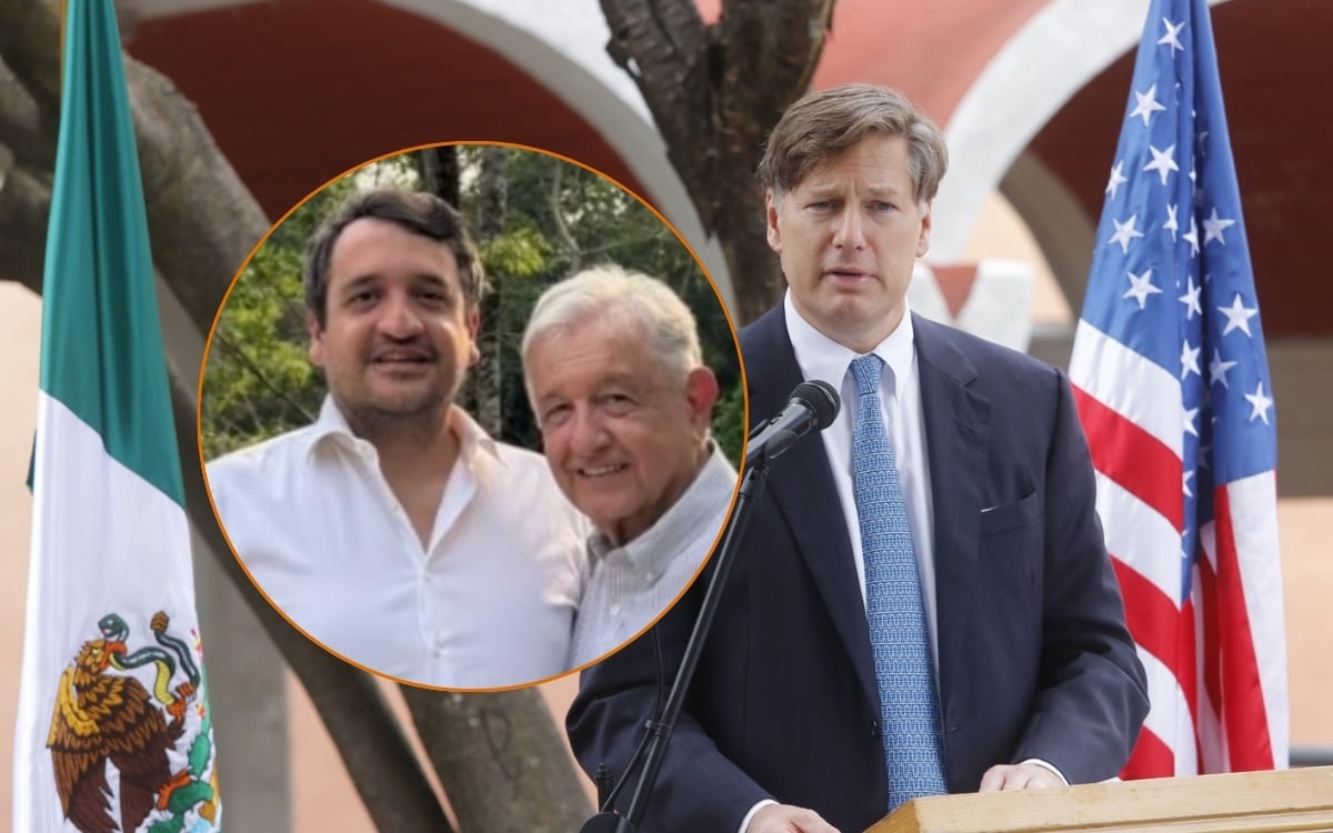 El Subsecretario de Estado de EEUU, Christopher Landau, defendió la revocación de su visa a Andrés Manuel López Beltrán, hijo de AMLO. | Crédito: Especial/Agencia Reforma