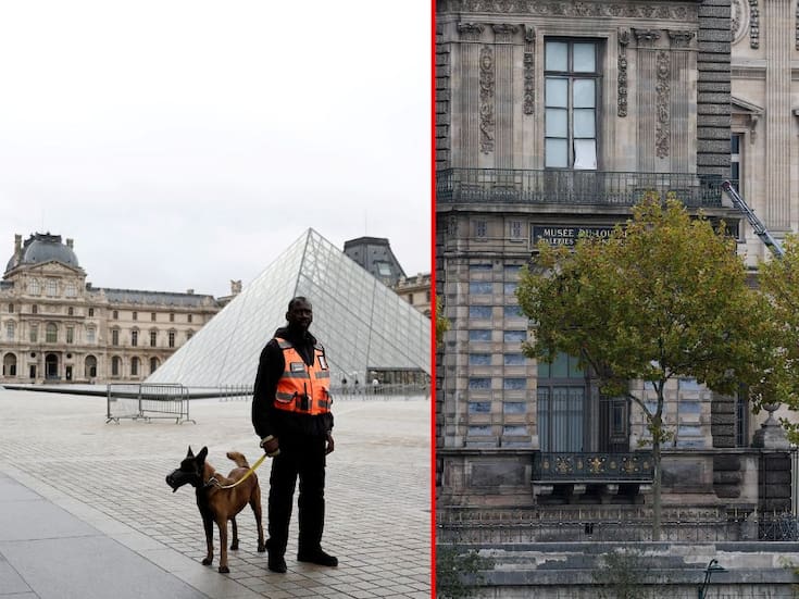 Policía francesa confía en atrapar a los ladrones del Louvre, pero admite que las joyas podrían haberse perdido para siempre
