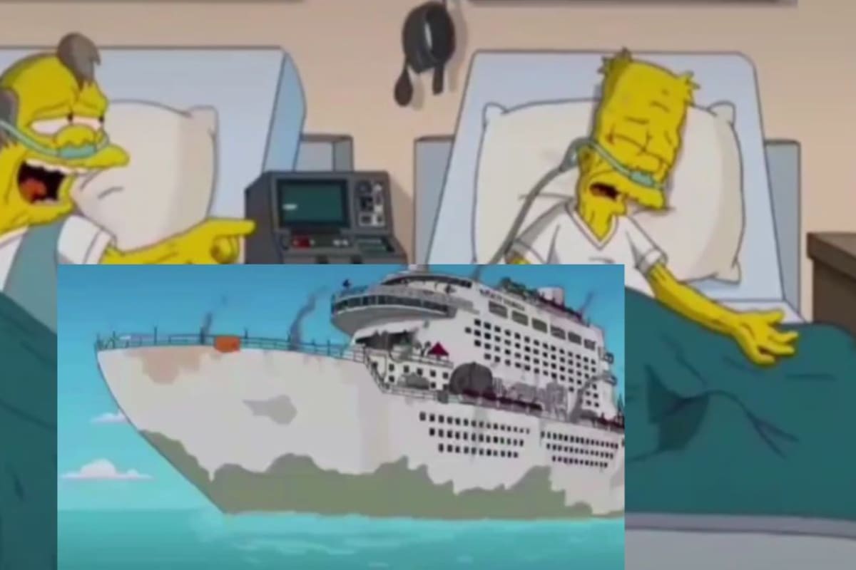 ¿Los Simpson predijeron el brote de hantavirus en un crucero? El video viral que está confundiendo a internet