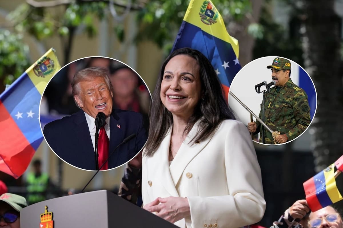 María Corina Machado confirma que logró salir de Venezuela con la ayuda de EEUU, pero se deslinda de los ataques ordenados por Trump a las narcolanchas y asegura que regresará a su país “lo antes posible” pese al régimen de Nicolás Maduro