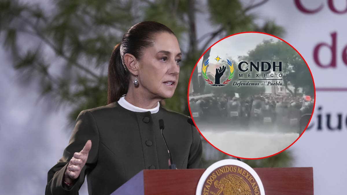Sheinbaum exige a la CNDH investigar presunta tortura contra jóvenes en Jalisco tras marcha por agua limpia que dejó 39 detenidos y pide castigar a responsables: “Es inadmisible”