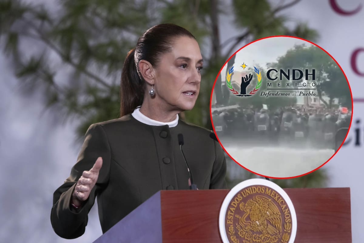 Sheinbaum exige a la CNDH investigar presunta tortura contra jóvenes en Jalisco tras marcha por agua limpia que dejó 39 detenidos y pide castigar a responsables: “Es inadmisible”
