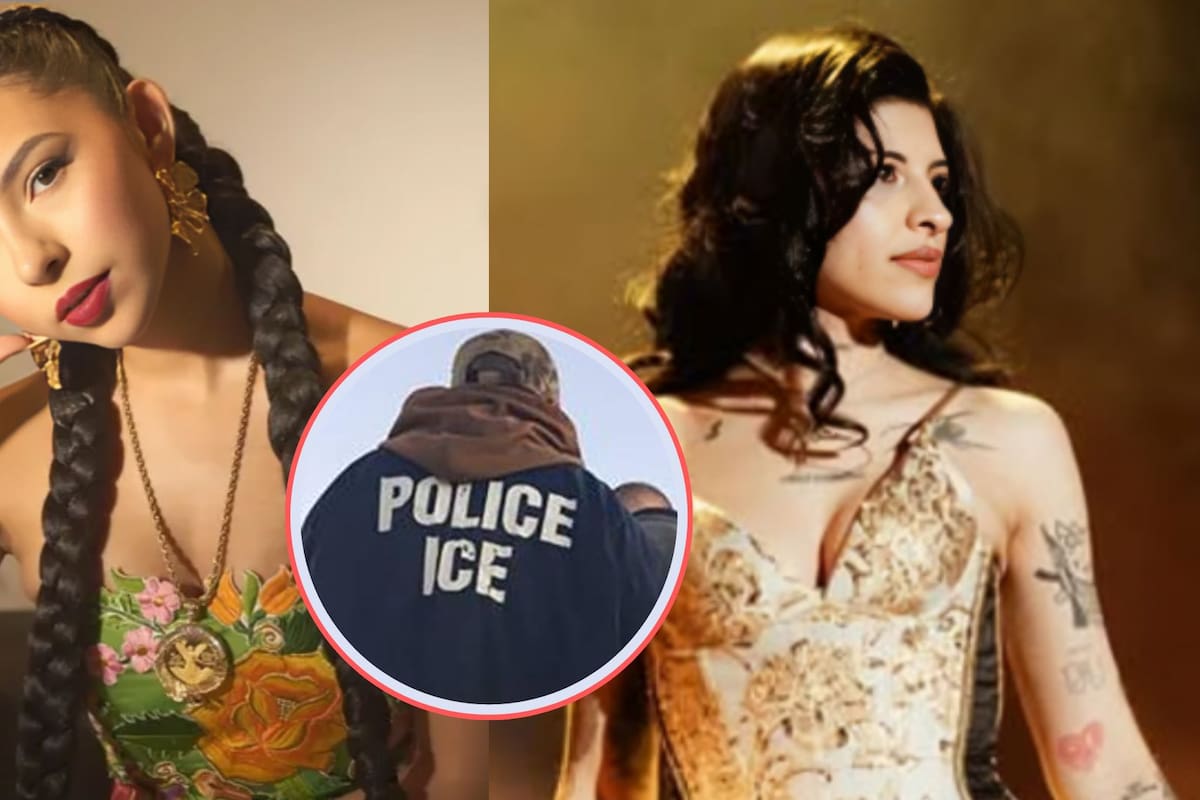 Fan de Ángela Aguilar amenaza con alertar al ICE en conciertos de Cazzu en EEUU