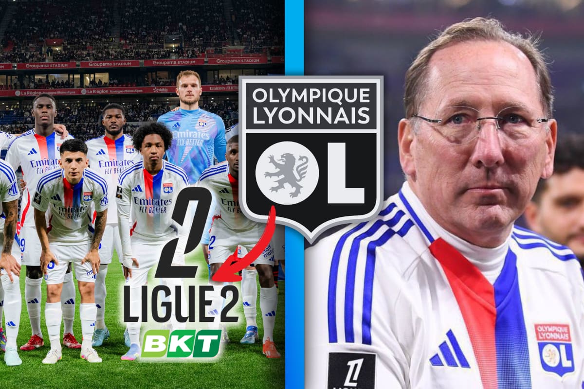 ¿Por qué el Olympique Lyon descendió a la Ligue 2?