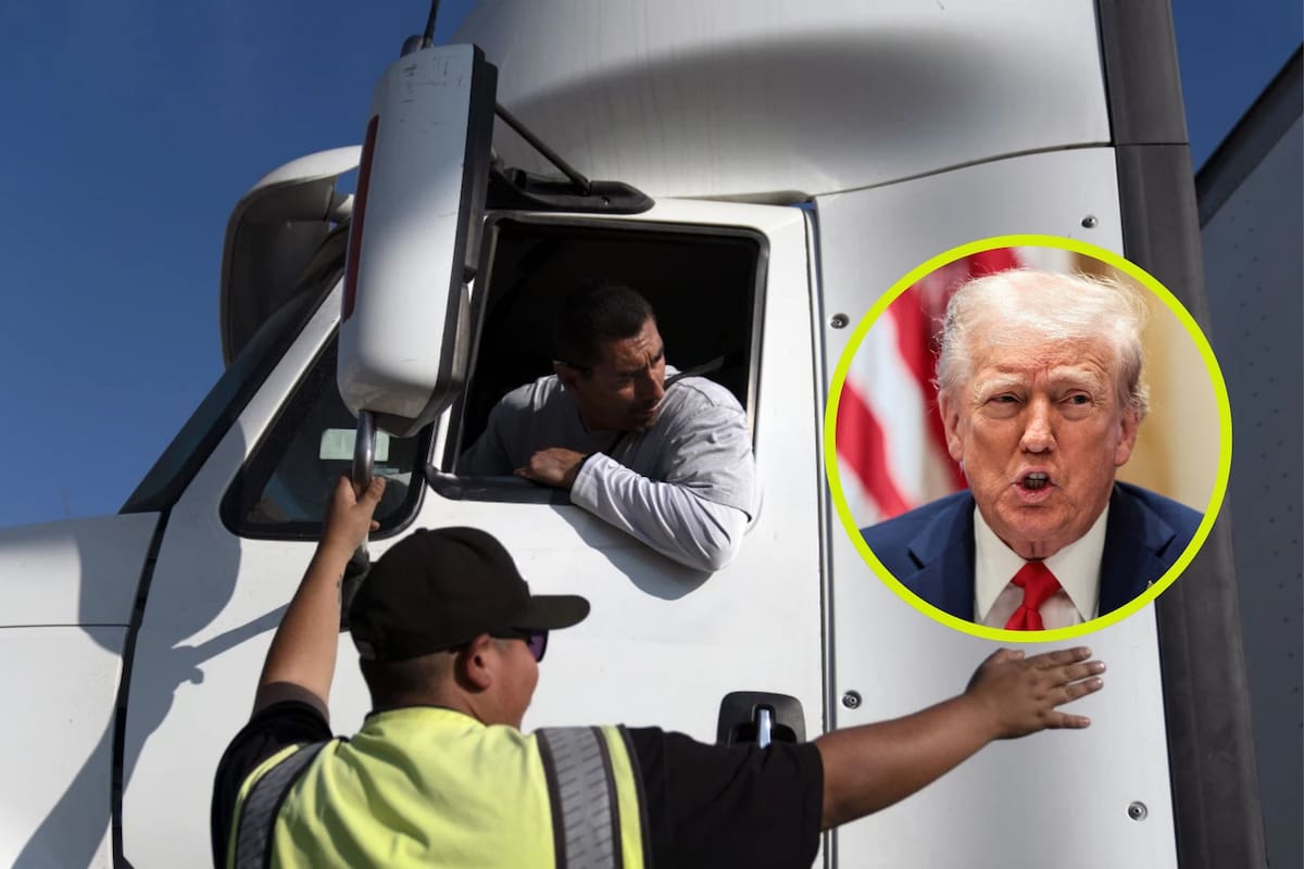 Sin inglés, adiós licencia: Van 6 mil traileros que pierden su licencia desde mayo; Texas es el estado más ‘golpeado’ por la nueva política de Trump