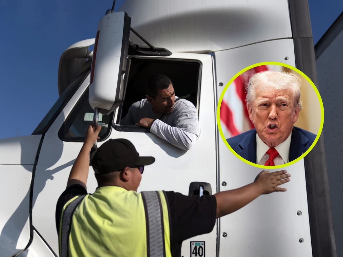 Texas, el más 'golpeado': nueva norma de inglés deja sin trabajo a miles de traileros. | Crédito: AP/REUTERS