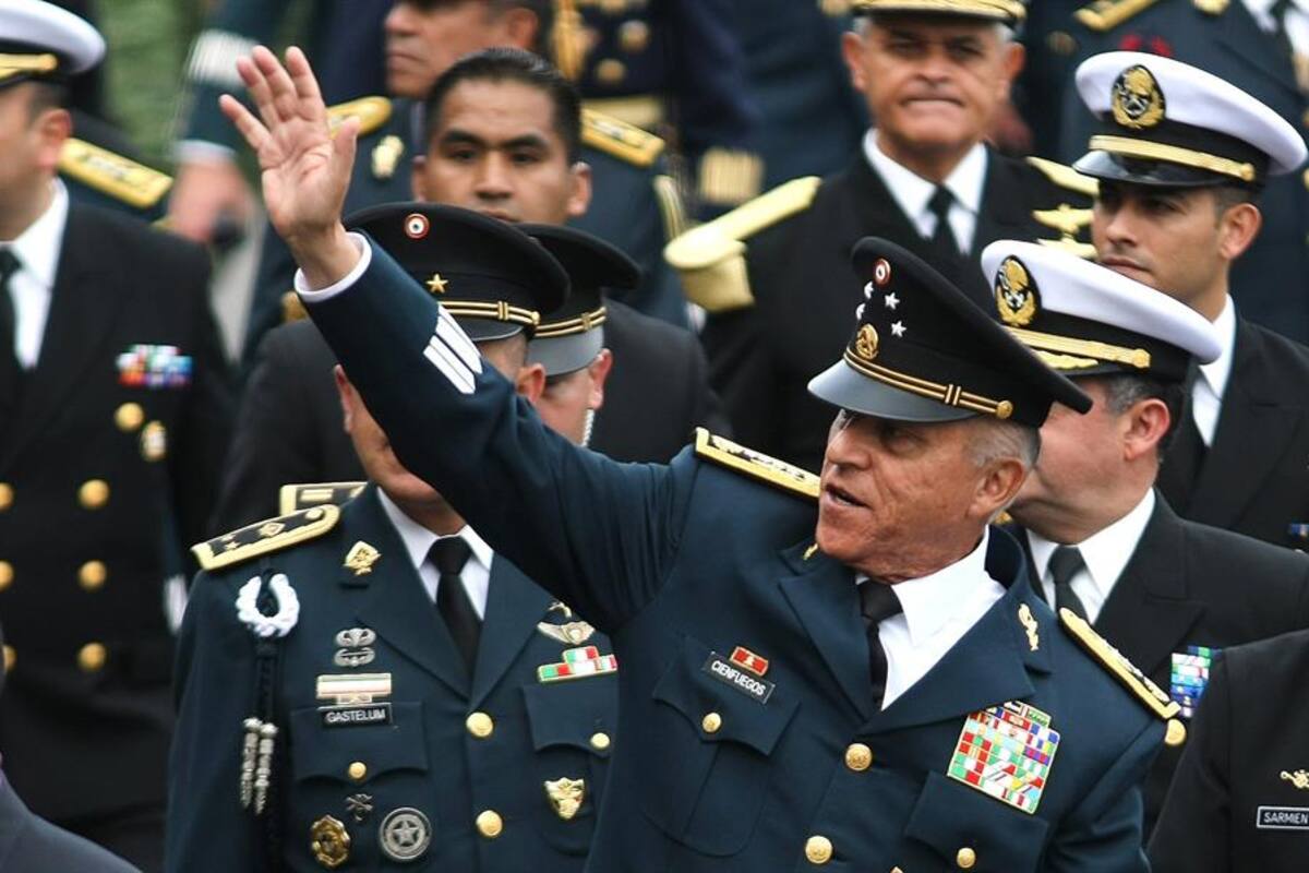 México viola tratado con EU al publicar el expediente del general Cienfuegos, revelan