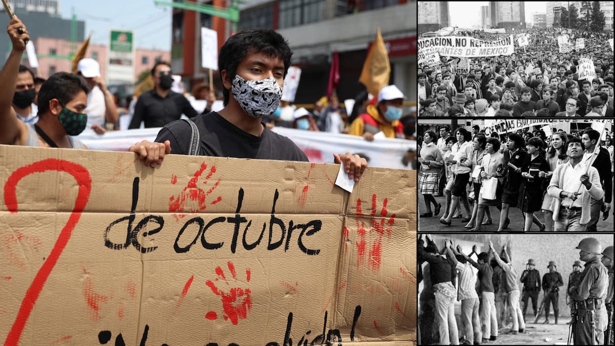 Cada 2 de octubre, México recuerda uno de los episodios más oscuros de su historia reciente: la matanza de Tlatelolco de 1968. Foto: El País