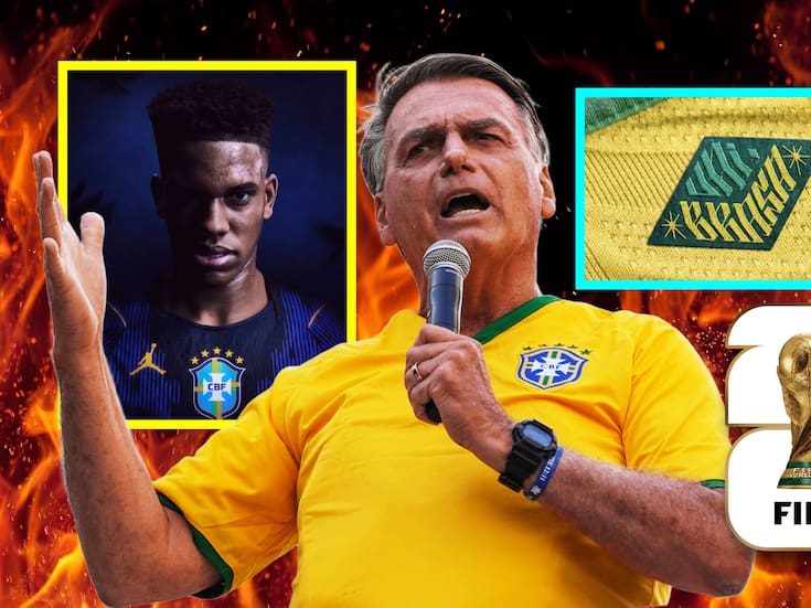 ¿Por qué dicen en Brasil que la camiseta amarilla de la Selección está ‘secuestrada’ por la extrema derecha y que la nueva camiseta azul marca Jordan está ‘maldita’ por el diablo? Además surge la polémica con Nike que intenta obligar a los brasileños a utilizar el término “Brasa”