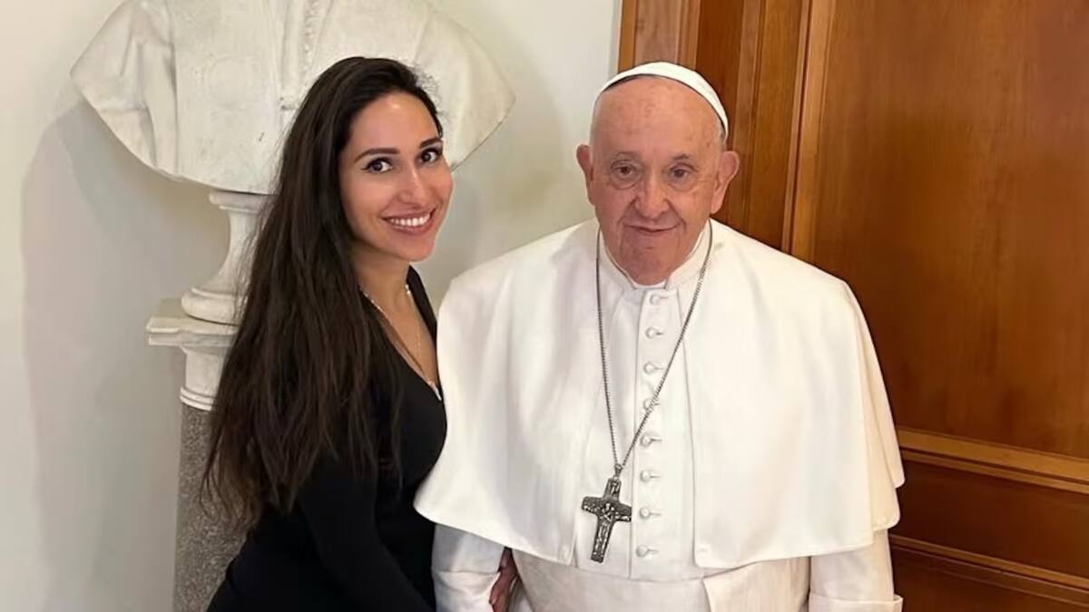 El especial regalo que recibió el Papa Francisco de su cantante favorita.